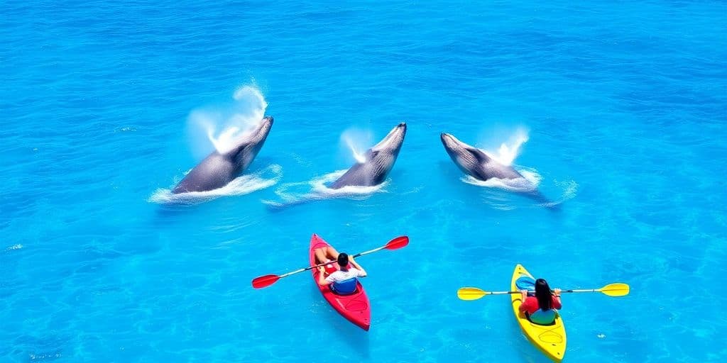 Whale Watching by Kayak in Cabo