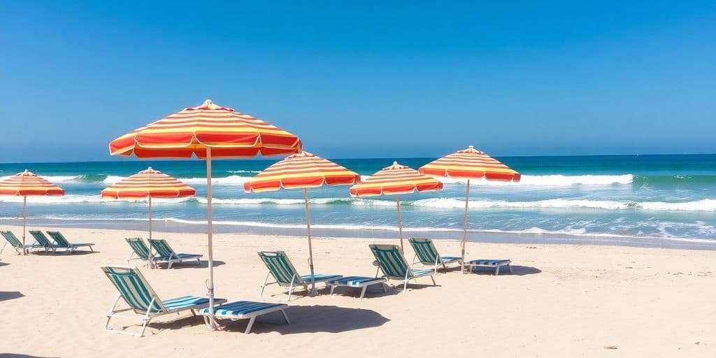Beach Chair and Umbrella Rentals in Cabo
