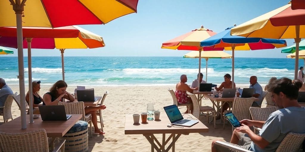 Beach Cafes with WiFi in Cabo: Guide