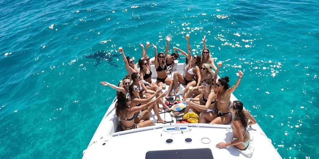 Cabo Bachelorette Party Boats With Snorkeling & Open Bar