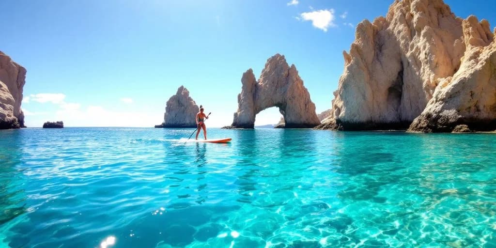 Stand-Up Paddleboarding in Cabo