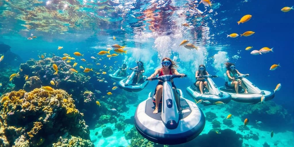 Underwater Scooter Tours in Cabo
